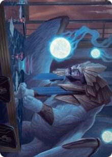 Tivit, Seller of Secrets Art Card 47 card from Art Series: Streets of New Capenna