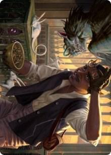 Bennie Bracks, Zoologist Art Card 49 card from Art Series: Streets of New Capenna