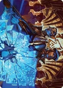 Contractual Safeguard Art Card 50 card from Art Series: Streets of New Capenna