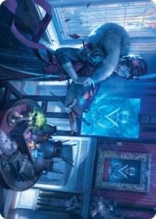 Flawless Forgery Art Card 54 card from Art Series: Streets of New Capenna