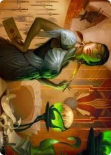 Mari, the Killing Quill Art Card 57 card from Art Series: Streets of New Capenna