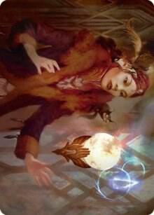 Misfortune Teller Art Card 58 card from Art Series: Streets of New Capenna