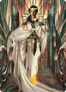 Elspeth Resplendent Art Card (64/81) (Gold-Stamped) card from Art Series: Streets of New Capenna