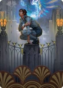Giada, Font of Hope Art Card (65/81) card from Art Series: Streets of New Capenna