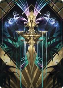 Halo Fountain Art Card 66 card from Art Series: Streets of New Capenna