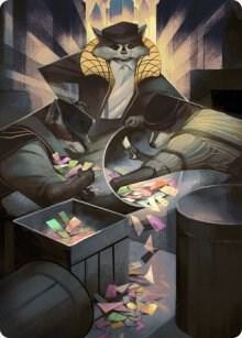 Masked Bandits Art Card 69 card from Art Series: Streets of New Capenna