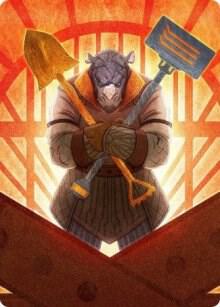 Mr. Orfeo, the Boulder Art Card 70 card from Art Series: Streets of New Capenna