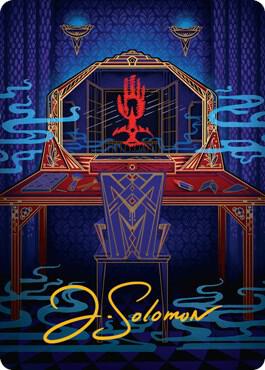 Obscura Charm Art Card (Gold-Stamped Signature) 73 card from Art Series: Streets of New Capenna