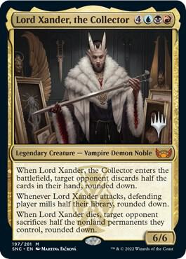Lord Xander, the Collector 197 card from Promo Pack: Streets of New Capenna