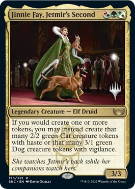 Jinnie Fay, Jetmir's Second 195 card from Promo Pack: Streets of New Capenna