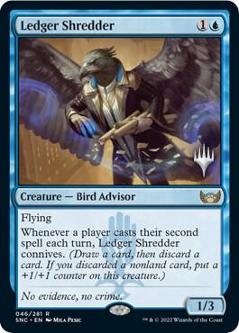 Ledger Shredder 46 card from Promo Pack: Streets of New Capenna