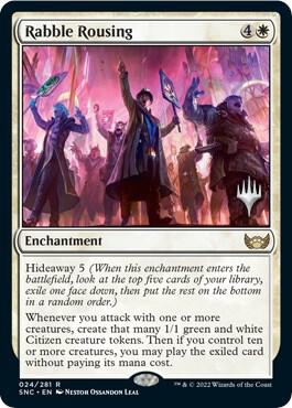Rabble Rousing 24 card from Promo Pack: Streets of New Capenna