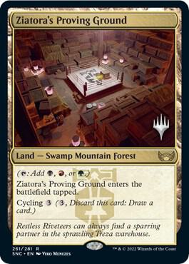 Ziatora's Proving Ground 261 card from Promo Pack: Streets of New Capenna