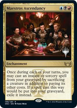 Maestros Ascendancy 198 card from Promo Pack: Streets of New Capenna