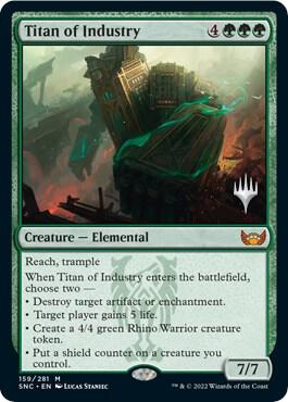 Titan of Industry 159 card from Promo Pack: Streets of New Capenna