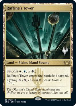 Raffine's Tower 254 card from Promo Pack: Streets of New Capenna