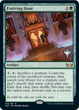 Evolving Door 144 card from Promo Pack: Streets of New Capenna