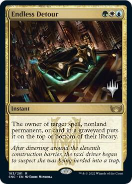 Endless Detour 183 card from Promo Pack: Streets of New Capenna
