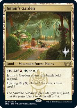Jetmir's Garden 250 card from Promo Pack: Streets of New Capenna