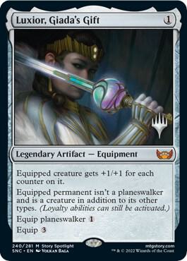 Luxior, Giada's Gift 240 card from Promo Pack: Streets of New Capenna