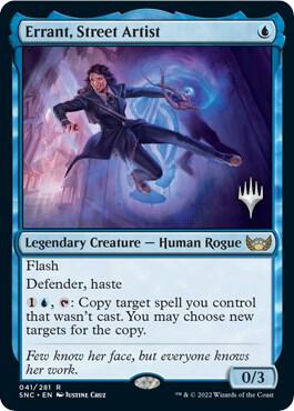 Errant, Street Artist 41 card from Promo Pack: Streets of New Capenna