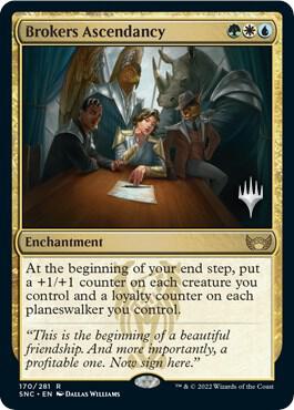Brokers Ascendancy 170 card from Promo Pack: Streets of New Capenna
