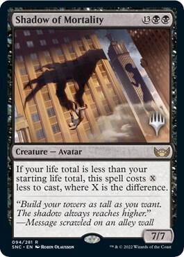 Shadow of Mortality 94 card from Promo Pack: Streets of New Capenna