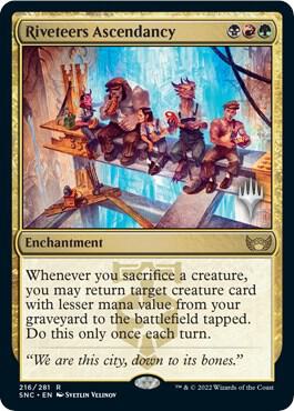 Riveteers Ascendancy 216 card from Promo Pack: Streets of New Capenna
