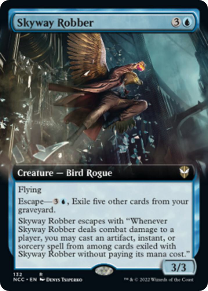 Skyway Robber (Extended Art) 132 card from Commander: Streets of New Capenna
