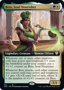 Bess, Soul Nourisher (Extended Art) 167 card from Commander: Streets of New Capenna