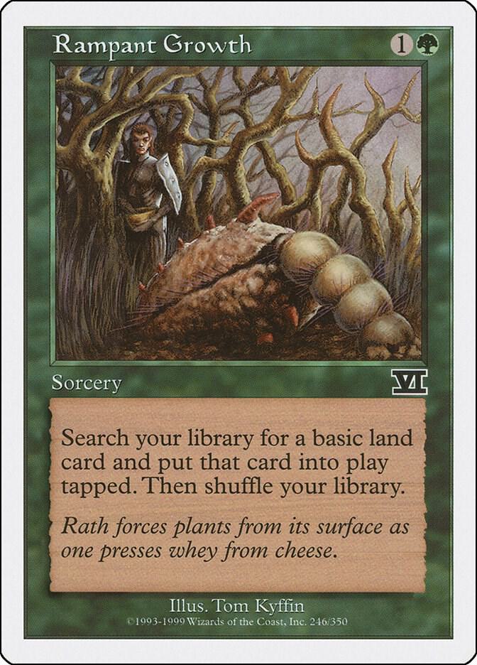 Rampant Growth 246 card from Classic Sixth Edition