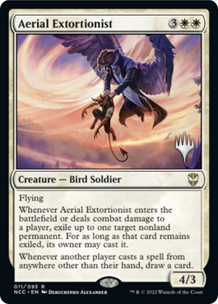 Aerial Extortionist 11 card from Promo Pack: Streets of New Capenna