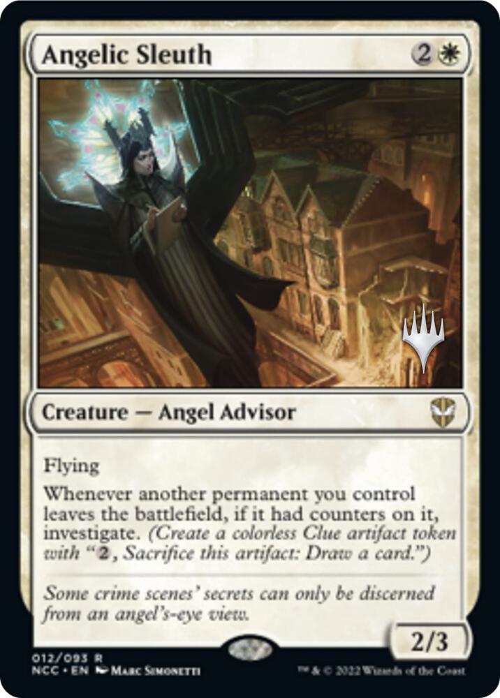 Angelic Sleuth 12 card from Promo Pack: Streets of New Capenna