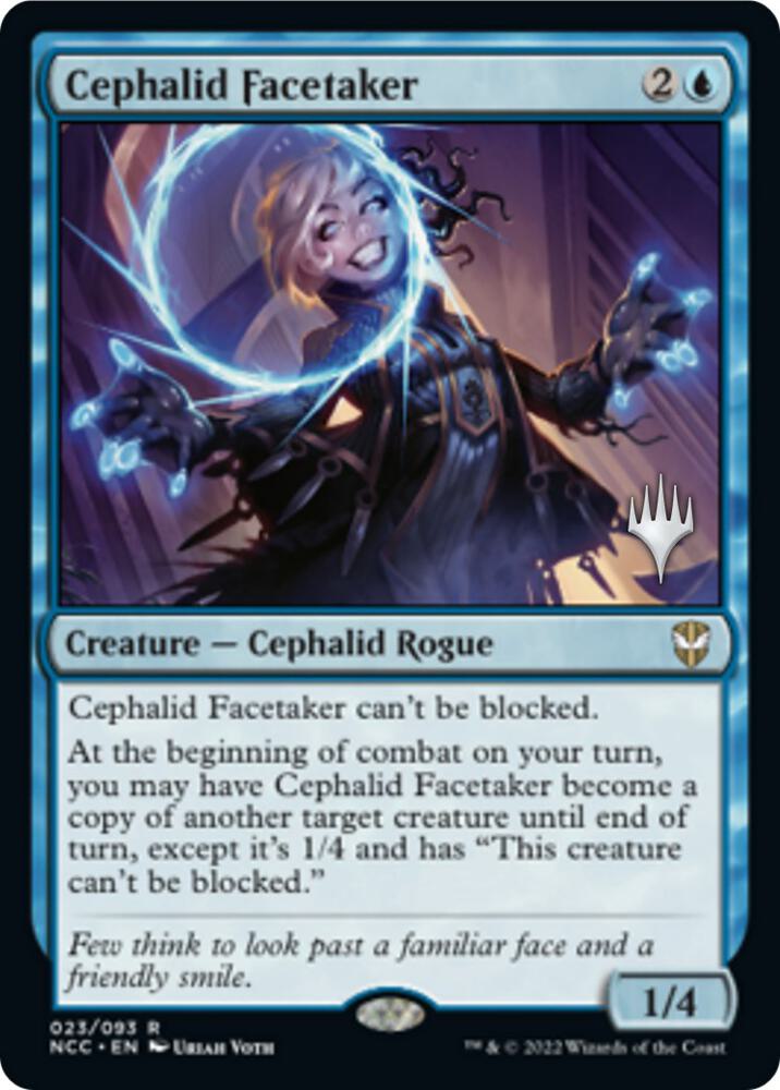 Cephalid Facetaker 23 card from Promo Pack: Streets of New Capenna
