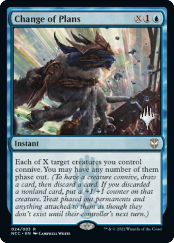Change of Plans 24 card from Promo Pack: Streets of New Capenna