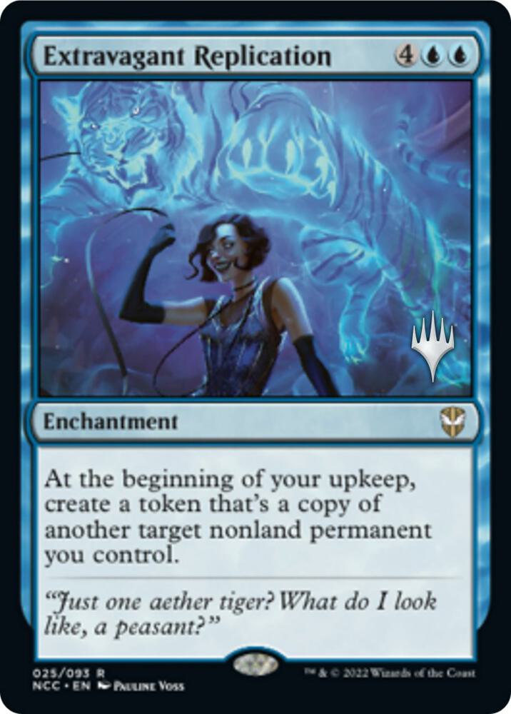 Extravagant Replication 25 card from Promo Pack: Streets of New Capenna