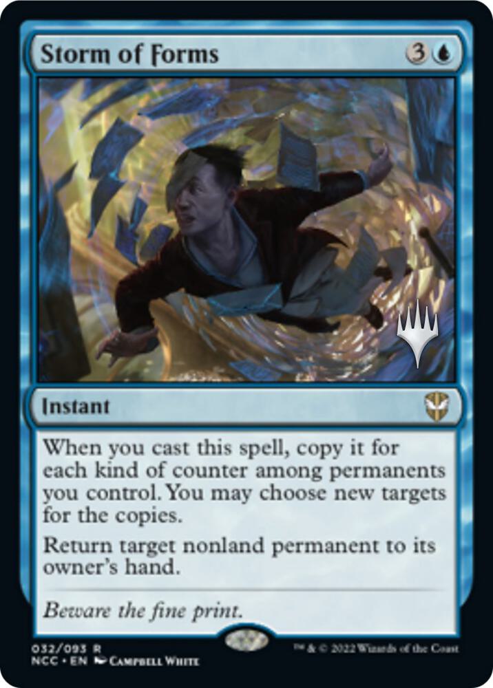 Storm of Forms 32 card from Promo Pack: Streets of New Capenna