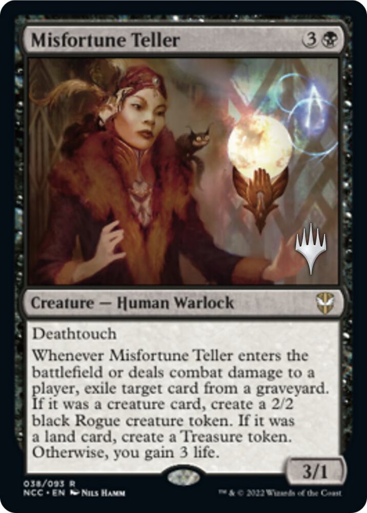 Misfortune Teller 38 card from Promo Pack: Streets of New Capenna
