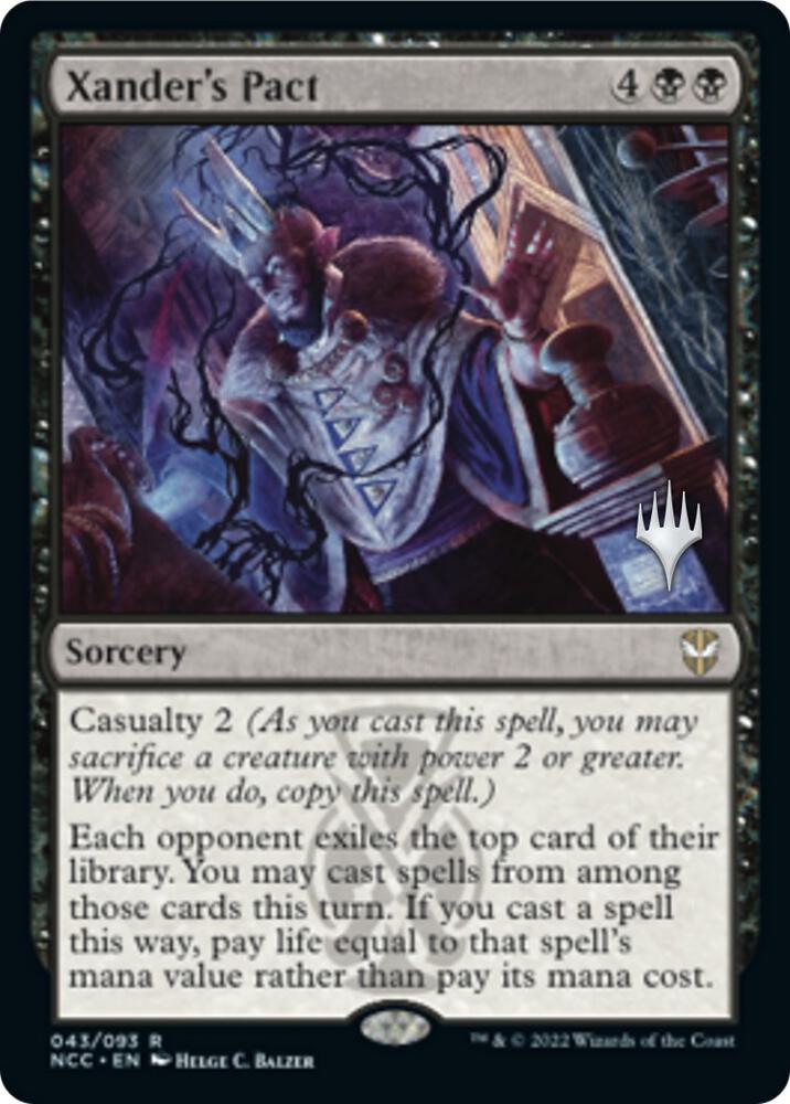 Xander's Pact 43 card from Promo Pack: Streets of New Capenna