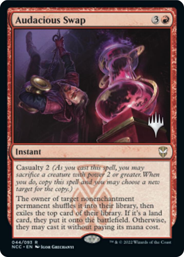 Audacious Swap 44 card from Promo Pack: Streets of New Capenna