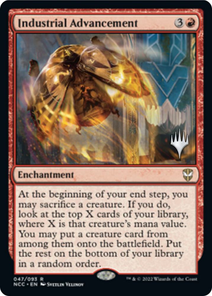 Industrial Advancement 47 card from Promo Pack: Streets of New Capenna