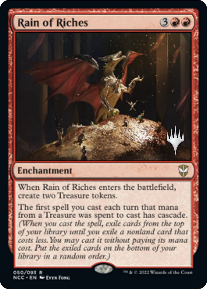 Rain of Riches 50 card from Promo Pack: Streets of New Capenna