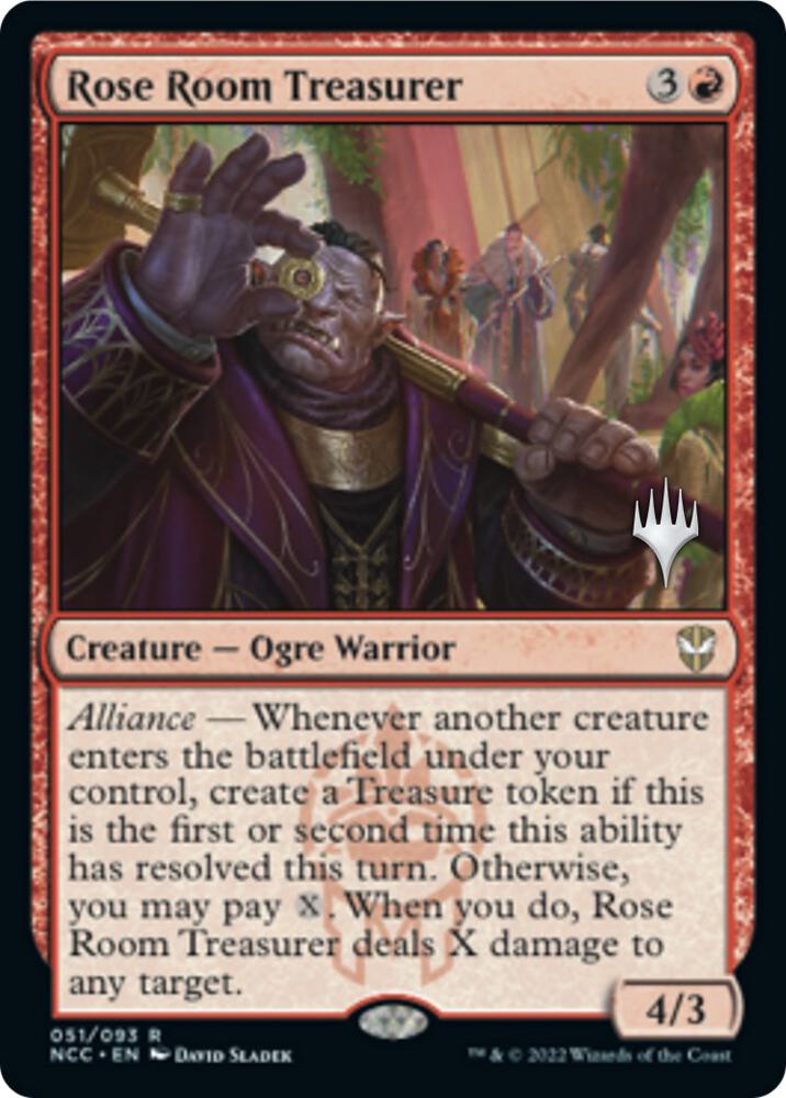 Rose Room Treasurer 51 card from Promo Pack: Streets of New Capenna