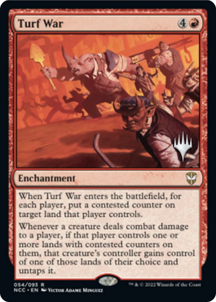 Turf War 54 card from Promo Pack: Streets of New Capenna