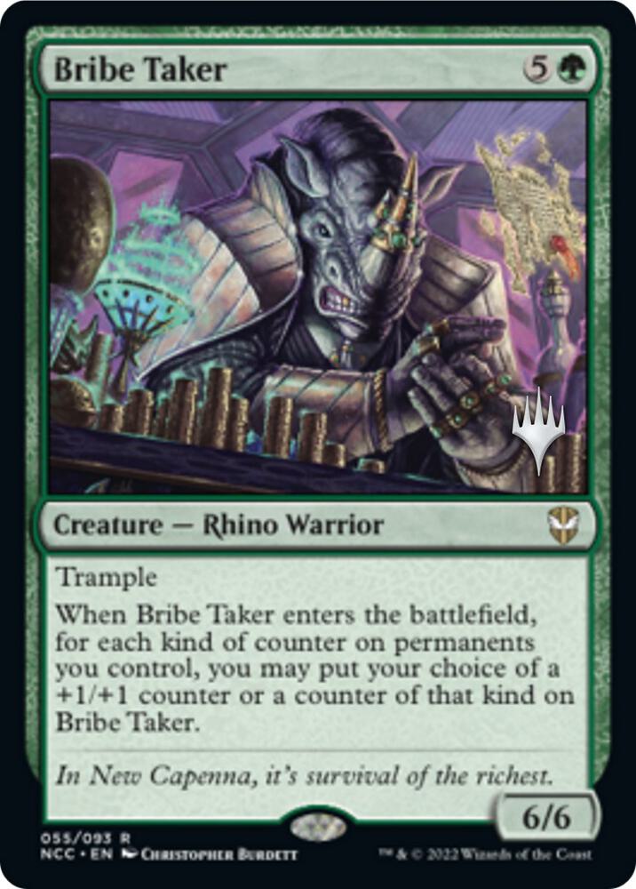 Bribe Taker 55 card from Promo Pack: Streets of New Capenna