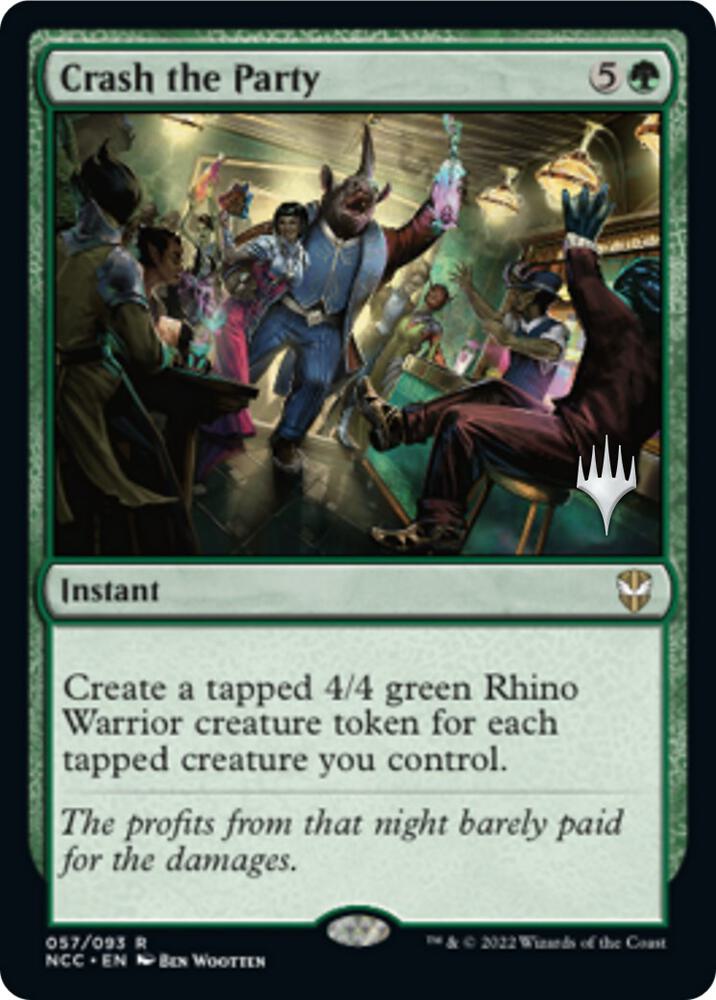 Crash the Party 57 card from Promo Pack: Streets of New Capenna