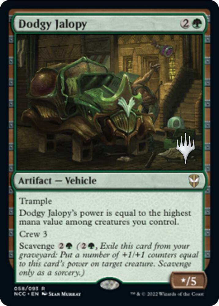 Dodgy Jalopy 58 card from Promo Pack: Streets of New Capenna