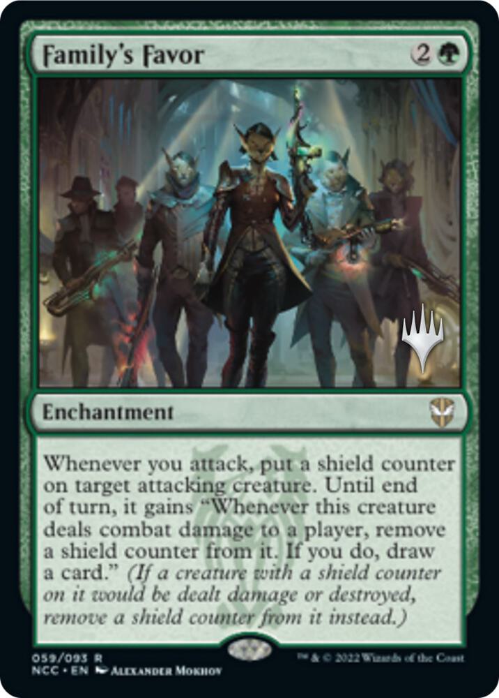 Family's Favor 59 card from Promo Pack: Streets of New Capenna