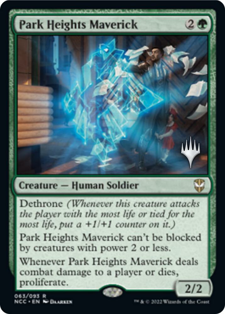 Park Heights Maverick 63 card from Promo Pack: Streets of New Capenna