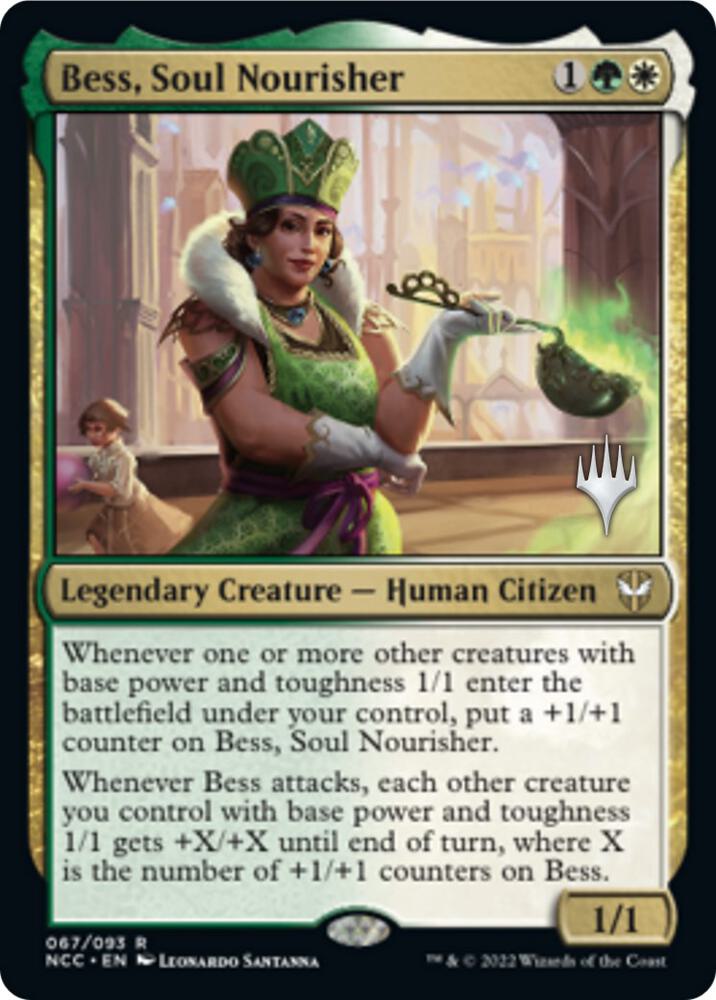 Bess, Soul Nourisher 67 card from Promo Pack: Streets of New Capenna